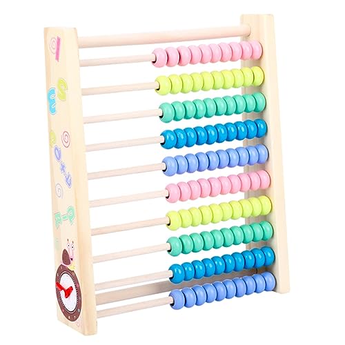 ERINGOGO 1 Stück Holz Rechenrahmen für Multifunktionale Zeichentafel Lernspielzeug Mathefähigkeiten und Kreativität Ab Jahren für Vorschulkinder und Grundschüler von ERINGOGO