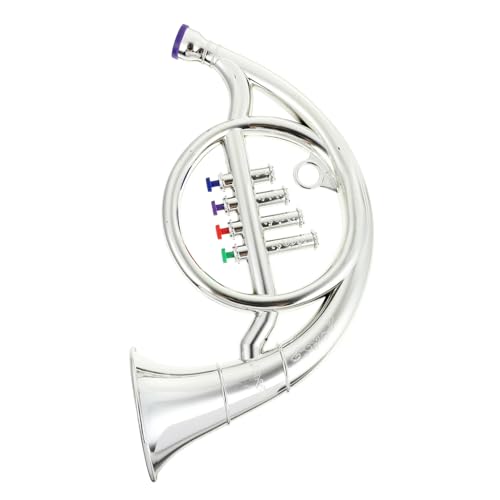ERINGOGO 1 Stück Horn-Modell hühner Hornornament blaues Waldhorn Schuhlöffel Requisite für Leistung Hornspielzeug für ABS-Kunststoff Silver ERINGOGO 1 Stück Horn-Modell hühner Hornornament blaues Waldhorn Schuhlöffel Requisite für Leistung Hornspielzeug für ABS-Kunststoff Silver von ERINGOGO