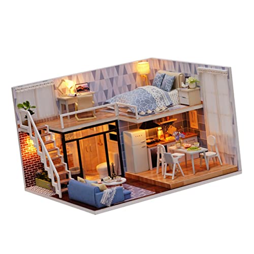 ERINGOGO 1 Stück Montage Toy House Winzig Modellbau Selber Machen Miniatur-bausatz Mini-DIY-bastelarbeiten DIY Mini House Mini-bausatz Miniaturzimmer Handgefertigtes DIY ERINGOGO 1 Stück Montage Toy House Winzig Modellbau Selber Machen Miniatur-bausatz Mini-DIY-bastelarbeiten DIY Mini House Mini-bausatz Miniaturzimmer Handgefertigtes DIY von ERINGOGO