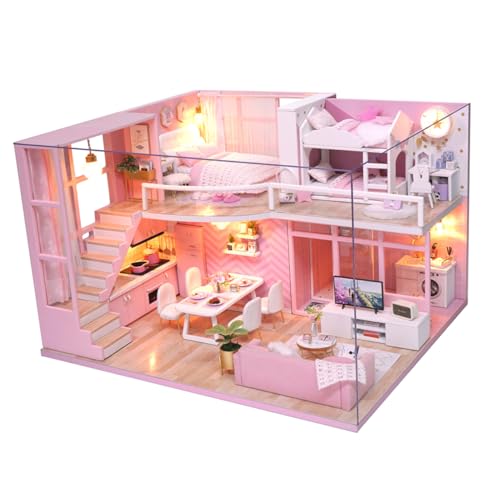 ERINGOGO 1 Stück Montage Toy House Wohnung selber Bauen Kabinenmodell Mini- zum Selbermachen zum manuellen Zusammenbauen Miniatur DIY Wohnung Miniatur DIY Mini-Wohnung ERINGOGO 1 Stück Montage Toy House Wohnung selber Bauen Kabinenmodell Mini- zum Selbermachen zum manuellen Zusammenbauen Miniatur DIY Wohnung Miniatur DIY Mini-Wohnung von ERINGOGO