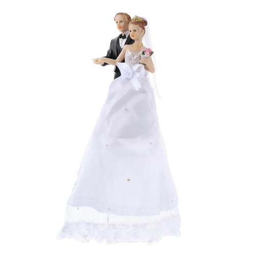 ERINGOGO 1stück Kreativer Deko-topper Resin Brautpaar Figur Für Hochzeitsfeier Handbemalt Vielseitige Dekoration Für Hochzeiten Und Feierlichkeiten ERINGOGO 1stück Kreativer Deko-topper Resin Brautpaar Figur Für Hochzeitsfeier Handbemalt Vielseitige Dekoration Für Hochzeiten Und Feierlichkeiten von ERINGOGO