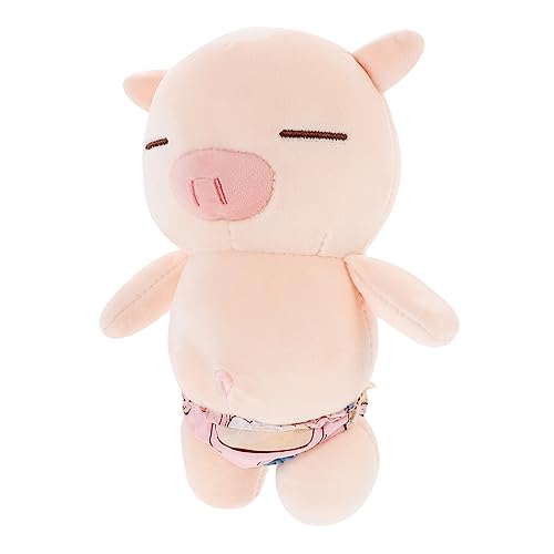 ERINGOGO 1 Stück Plüschpuppe Puppen Badehose Plüschschwein Plüschschwein Puppe Plüsch Umarmungspuppe Plüschschwein Umarmungsspielzeug Pelziges Kissen Puppe von ERINGOGO