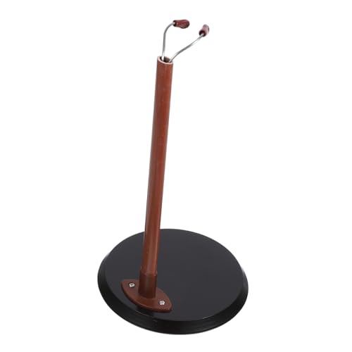 ERINGOGO 1 Stück Puppenständer Größe Gestell Puppendisplay-unterstützung Praktisch Kuscheltier Aufbewahrung Dolly Marionette Stützfüße Für Puppen Display-puppenhalter Anzeige Hölzern Brown von ERINGOGO