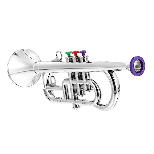 ERINGOGO 1 Stück Saxophon-Modell musikinstrumente Musical Toy Instruments Children Toys Kinderspielzeuginstrument Spielzeugmusikinstrument Kind ABS-Kunststoff Silver von ERINGOGO