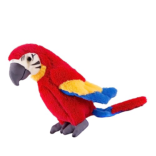 ERINGOGO 1 Stück Simulation Papageienpuppe Animals Toys for Kuscheltier Tierisches Plüschtier süße plüschtiere papageienspielzeug Wohndekoration Kinderspielzeug Heimdekoration von ERINGOGO