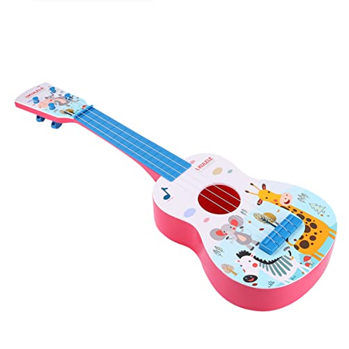 ERINGOGO 1 Stück Ukulele Lernspielzeug für Musikinstrumente Ukulele Cartoon Tiermuster Ukulele Gitarrenspielzeug für Zufällige Farbe ERINGOGO 1 Stück Ukulele Lernspielzeug für Musikinstrumente Ukulele Cartoon Tiermuster Ukulele Gitarrenspielzeug für Zufällige Farbe von ERINGOGO