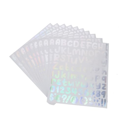 ERINGOGO 10 Blatt Selbstklebende Buchstaben und Zahlenaufkleber mit Aufbewahrungsbox für DIY Projekte Vielseitig Einsetzbar zur Dekoration von Wänden Autos Karten und Mehr ERINGOGO 10 Blatt Selbstklebende Buchstaben und Zahlenaufkleber mit Aufbewahrungsbox für DIY Projekte Vielseitig Einsetzbar zur Dekoration von Wänden Autos Karten und Mehr von ERINGOGO