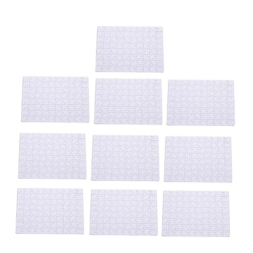 ERINGOGO 10 Blatt Teiliges Sublimationspuzzle Leere Jigsaw Puzzle Blanko Hitzebeständige Thermotransfer Papier DIY Bastelset für Personalisierte Puzzle und Kreative Handarbeiten ERINGOGO 10 Blatt Teiliges Sublimationspuzzle Leere Jigsaw Puzzle Blanko Hitzebeständige Thermotransfer Papier DIY Bastelset für Personalisierte Puzzle und Kreative Handarbeiten von ERINGOGO
