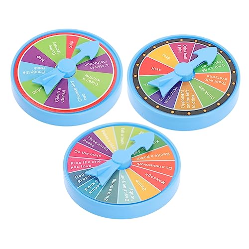 ERINGOGO 10 Sätze Eltern-Kind-Spiel-Plattenspieler Minirad Spinnen Rad Spiel Kompaktes Gewinnrad Gewinnspielrad Das Rad-Brettspiel Gaming-Rad Belohnungsrad Plastik ERINGOGO 10 Sätze Eltern-Kind-Spiel-Plattenspieler Minirad Spinnen Rad Spiel Kompaktes Gewinnrad Gewinnspielrad Das Rad-Brettspiel Gaming-Rad Belohnungsrad Plastik von ERINGOGO