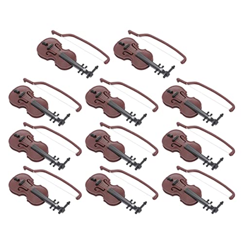 ERINGOGO 10 Sätze Mini Geigen Deko mit Feiner Verarbeitung Realistische Musikinstrumente für Puppenhaus Schreibtisch und Wohnkultur Langlebige Desktop Ornamente als ERINGOGO 10 Sätze Mini Geigen Deko mit Feiner Verarbeitung Realistische Musikinstrumente für Puppenhaus Schreibtisch und Wohnkultur Langlebige Desktop Ornamente als von ERINGOGO