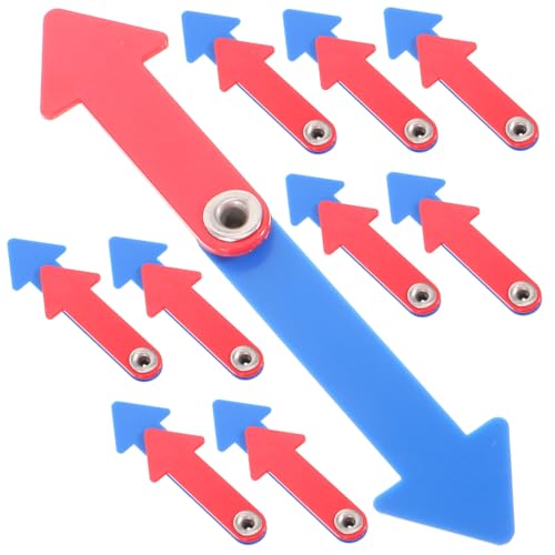 ERINGOGO 10 Sätze Teiliges Kunststoff uhrzeiger Drehbare Zeiger für Zeitablesen Langlebige Lernuhrzeiger aus Kunststoff Uhrzeiger für Pädagogische Zeiger zum Uhrzeit Lernen ERINGOGO 10 Sätze Teiliges Kunststoff uhrzeiger Drehbare Zeiger für Zeitablesen Langlebige Lernuhrzeiger aus Kunststoff Uhrzeiger für Pädagogische Zeiger zum Uhrzeit Lernen von ERINGOGO