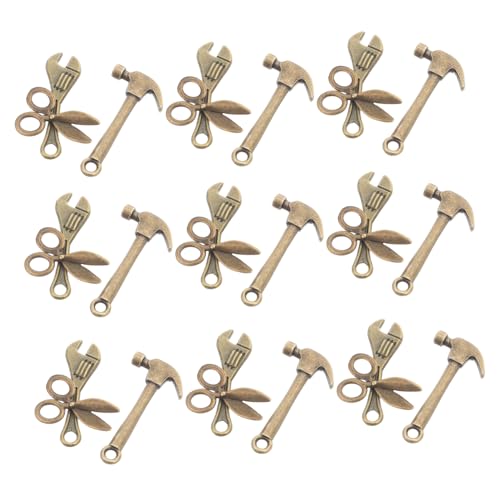 ERINGOGO 10 Sätze Teiliges Miniatur-werkzeugset aus Robustem Legierungsmetall Realistische Kleine Reparaturwerkzeuge für Puppenhaus-Dekoration und DIY-projekte Tragbar und Vielseitig für ERINGOGO 10 Sätze Teiliges Miniatur-werkzeugset aus Robustem Legierungsmetall Realistische Kleine Reparaturwerkzeuge für Puppenhaus-Dekoration und DIY-projekte Tragbar und Vielseitig für von ERINGOGO