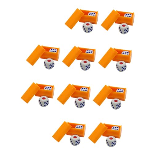ERINGOGO 10 Sets Party-Spiel Würfel Set Neuheit Würfel Prop Würfel Unterhaltung Würfel von ERINGOGO