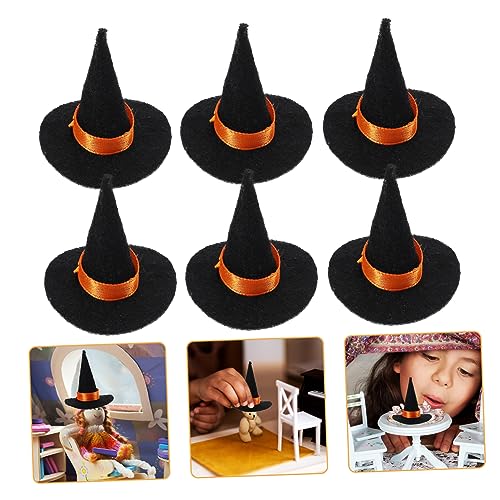 ERINGOGO 10 Stck. Elf Hut Hexenhut Halloween-hüte Kessel Halloween-zaubererhut Halloween-filzhut Laternen Miniatur-hexenhut Hexenkostüm Hängende Hexenhüte Weiden Kleine Hüte Black Filzstoff ERINGOGO 10 Stck. Elf Hut Hexenhut Halloween-hüte Kessel Halloween-zaubererhut Halloween-filzhut Laternen Miniatur-hexenhut Hexenkostüm Hängende Hexenhüte Weiden Kleine Hüte Black Filzstoff von ERINGOGO