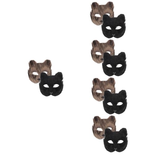 ERINGOGO 10 Stk tierische Maske halloween party halloween maske Geschenkidee Kleidung Masken für Maskerade Cosplay-Party-Maske bilden Zubehör Japan schmücken Männer und Frauen Plastik von ERINGOGO