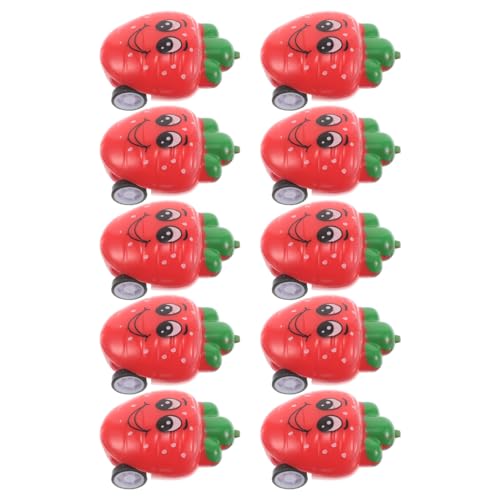ERINGOGO 10 Stücke Kreative Erdbeere Obst Gemüse Modelle Sicheres Lernspielzeug für Kinder ERINGOGO 10 Stücke Kreative Erdbeere Obst Gemüse Modelle Sicheres Lernspielzeug für Kinder von ERINGOGO