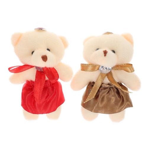 ERINGOGO 10 Stück Bärenanhänger Zubehör Kleiner Junge Mini tragen Plüsch Schlüsselanhänger Kuscheltiere Anhänger Baumschmuck Dekorationen hängen Puppenornament Tuch Schwarz Zufällige Farbe ERINGOGO 10 Stück Bärenanhänger Zubehör Kleiner Junge Mini tragen Plüsch Schlüsselanhänger Kuscheltiere Anhänger Baumschmuck Dekorationen hängen Puppenornament Tuch Schwarz Zufällige Farbe von ERINGOGO