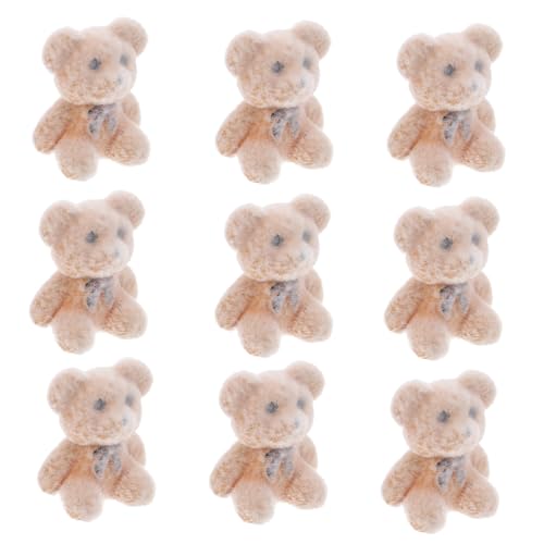 ERINGOGO 10 Stück Bärenpuppe Klein Mini Für Partytüten Kuscheltiere Plüschtiere Girlande Jumbo Figur Süße Dekoration Künstlich Klein Beflockt Hochzeitsdekor Braunes ERINGOGO 10 Stück Bärenpuppe Klein Mini Für Partytüten Kuscheltiere Plüschtiere Girlande Jumbo Figur Süße Dekoration Künstlich Klein Beflockt Hochzeitsdekor Braunes von ERINGOGO