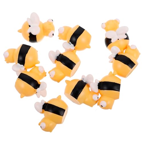 ERINGOGO 10 Stück Bienenmodell Bienenfigur Miniatur Bienen Kleine Bienen Zum Basteln Moosgartenbienen Bienen Kuchen Topper Mini Biene Märchengarten Miniaturen Kleine Handwerksbienen Harz ERINGOGO 10 Stück Bienenmodell Bienenfigur Miniatur Bienen Kleine Bienen Zum Basteln Moosgartenbienen Bienen Kuchen Topper Mini Biene Märchengarten Miniaturen Kleine Handwerksbienen Harz von ERINGOGO