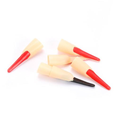 ERINGOGO 10 Stück Halloween Finger betten Halloween -Dekorationen realistische Körperteile Mini-Händestreich Fingerstreich Party-Fingerabdeckung Zufällige Farbe von ERINGOGO