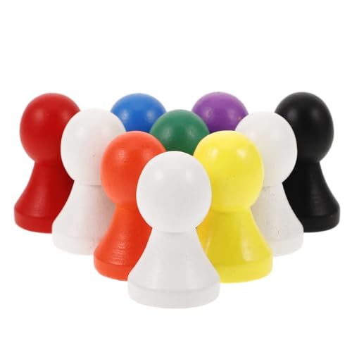 ERINGOGO 10 Stück Holz Schachfiguren Schachfiguren Kleine Schachfiguren Unterhaltung Brettspielzubehör ERINGOGO 10 Stück Holz Schachfiguren Schachfiguren Kleine Schachfiguren Unterhaltung Brettspielzubehör von ERINGOGO