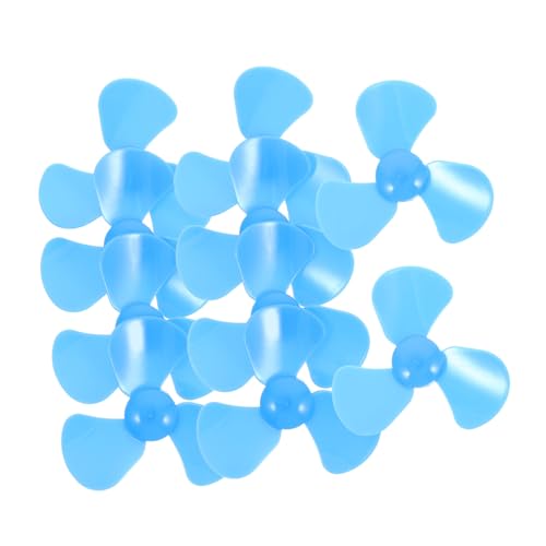 ERINGOGO 10 Stück Kleiner Lüfterflügel Klein Tragbar Luft Minis Wiederaufladbarer Tragbarer Zirkulator Tragbarer Mini-lüfter USB Hände Sitz Cool Ac Plastik Sky-Blue von ERINGOGO