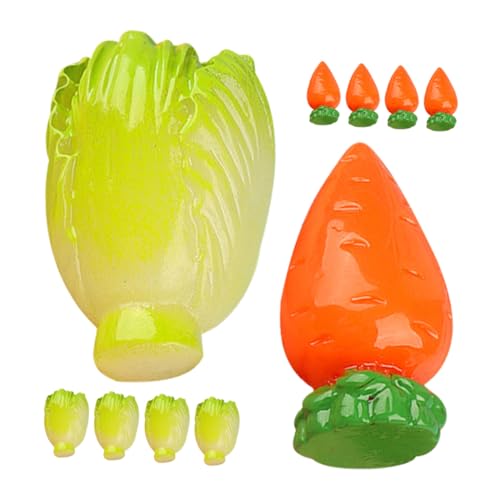 ERINGOGO 10 Stück Künstliche Karotte Karotten Simulieren Und Küche Farbe Klein Form Gemüse Blätter Farbig Party Gefälscht Pflanzliches Modell Küchendekoration Harz ERINGOGO 10 Stück Künstliche Karotte Karotten Simulieren Und Küche Farbe Klein Form Gemüse Blätter Farbig Party Gefälscht Pflanzliches Modell Küchendekoration Harz von ERINGOGO