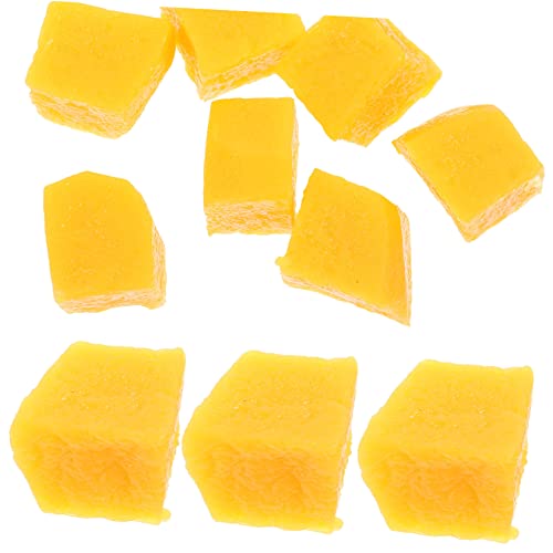 ERINGOGO 10 Stück Künstliche Mangoscheiben Deko Teiliges Fruchtmodell für Party und Küchen Dekoration Realistische Simulation für Fotografie und Lehrmittel Lebensechte Requisiten ERINGOGO 10 Stück Künstliche Mangoscheiben Deko Teiliges Fruchtmodell für Party und Küchen Dekoration Realistische Simulation für Fotografie und Lehrmittel Lebensechte Requisiten von ERINGOGO