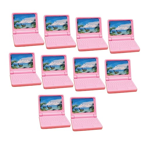 ERINGOGO 10 Stück Mini-Computer Puppenhaus-Laptop Puppenhaus Mini-Laptop -Laptop Mini-Laptop-Modell Mini-Notebook-Computer Puppen-bürocomputer Mini-Laptop-dekore Plastik Rosa ERINGOGO 10 Stück Mini-Computer Puppenhaus-Laptop Puppenhaus Mini-Laptop -Laptop Mini-Laptop-Modell Mini-Notebook-Computer Puppen-bürocomputer Mini-Laptop-dekore Plastik Rosa von ERINGOGO