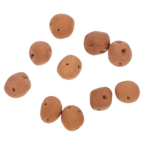 ERINGOGO 10 Stück Mini-Obst und -Gemüse hühner kinderknallzeug Miniature Food Simulationsgemüse Kartoffel Mini-Essen Simulationsfutter Harz Light Brown ERINGOGO 10 Stück Mini-Obst und -Gemüse hühner kinderknallzeug Miniature Food Simulationsgemüse Kartoffel Mini-Essen Simulationsfutter Harz Light Brown von ERINGOGO
