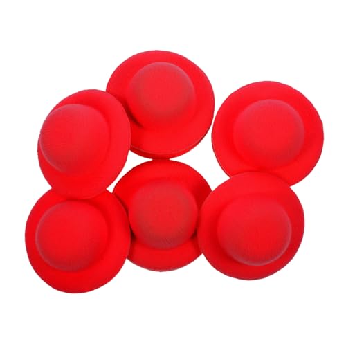 ERINGOGO 10 Stück Mini-Strohhut Mini- süßer Miniaturhut Minihut zum Basteln Mädchen Hut Zubehör für Puppenhäuser Bastelhut weben Mini-Bastelhüte für den BAU Bauarbeiterhut Eva rot ERINGOGO 10 Stück Mini-Strohhut Mini- süßer Miniaturhut Minihut zum Basteln Mädchen Hut Zubehör für Puppenhäuser Bastelhut weben Mini-Bastelhüte für den BAU Bauarbeiterhut Eva rot von ERINGOGO