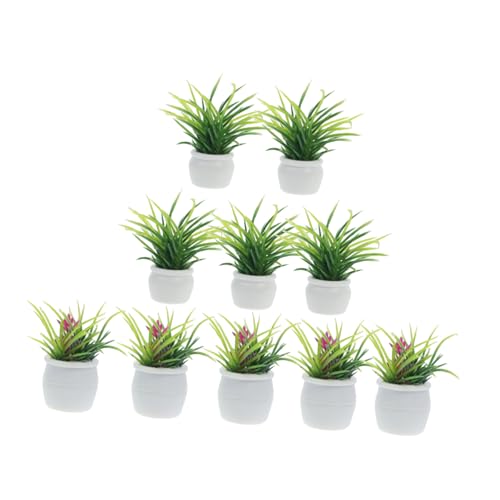 ERINGOGO 10 Stück Miniatur Bonsai Pflanze Puppenhaus Zubehör Pflanzen Puppenhaus Dekoration Klein Für Den Innenbereich Puppenhaus Miniaturen Inneneinrichtung Puppen Blumenszene ERINGOGO 10 Stück Miniatur Bonsai Pflanze Puppenhaus Zubehör Pflanzen Puppenhaus Dekoration Klein Für Den Innenbereich Puppenhaus Miniaturen Inneneinrichtung Puppen Blumenszene von ERINGOGO