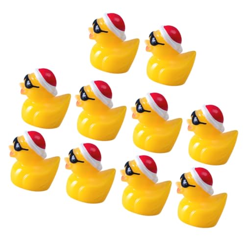 ERINGOGO 10stücke Miniatur Figuren Süße Resin Tier Ornamente Für Mikro Landschaften Gartendekoration Und Puppenhaus Leuchtende Mini Enten Mit Sonnenbrille ERINGOGO 10stücke Miniatur Figuren Süße Resin Tier Ornamente Für Mikro Landschaften Gartendekoration Und Puppenhaus Leuchtende Mini Enten Mit Sonnenbrille von ERINGOGO