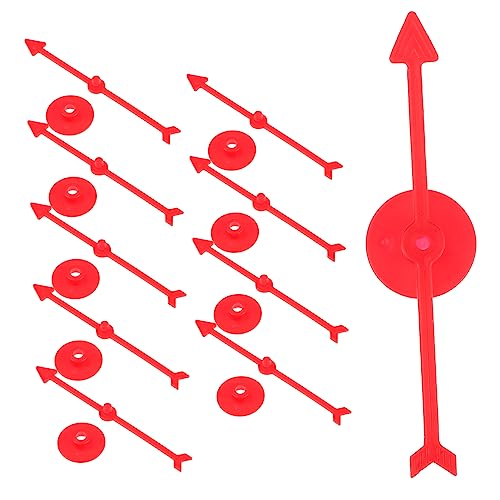 ERINGOGO 10 Stück Rotatorzubehör Vermögen Spinnen Planke Tisch-spinnrad DIY - Spielset Kinderspielzeug Plastik von ERINGOGO