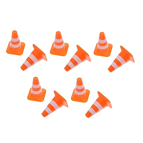 ERINGOGO 10 Stück Sandtischverzierungen Sicherheitskegel kleine Zapfen Verkehrszeichen kinderspielzeug Fantasie Lehrmittel Straßenkegel Plastik Orange ERINGOGO 10 Stück Sandtischverzierungen Sicherheitskegel kleine Zapfen Verkehrszeichen kinderspielzeug Fantasie Lehrmittel Straßenkegel Plastik Orange von ERINGOGO