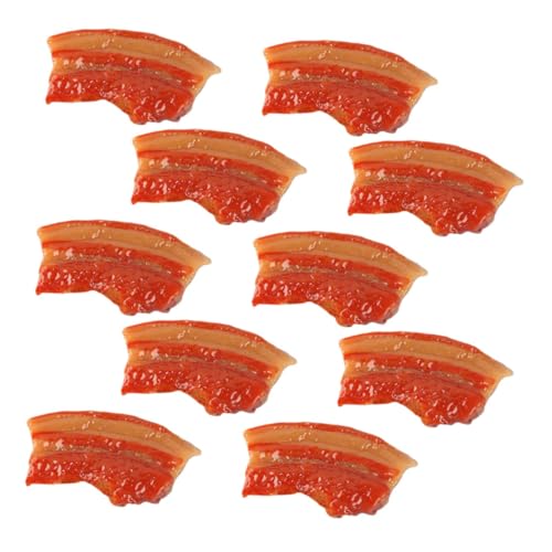 ERINGOGO 10 Stück Simulierter Schweinebauch Essen Rollenspiel vorgeben spielzeuge künstliches Lebensmittelmodell frisches Schweinefleisch Prop Fotografie Fleischmodell Harz ERINGOGO 10 Stück Simulierter Schweinebauch Essen Rollenspiel vorgeben spielzeuge künstliches Lebensmittelmodell frisches Schweinefleisch Prop Fotografie Fleischmodell Harz von ERINGOGO