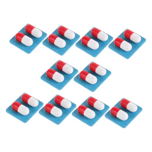 ERINGOGO 10 Stück Teiliges Arztspielzeug Set mit Realistischen Blauen Kapselmodellen aus Sicherem Material Vielseitig für Rollenspiele Langlebig und Detailreich für Fantasievolles ERINGOGO 10 Stück Teiliges Arztspielzeug Set mit Realistischen Blauen Kapselmodellen aus Sicherem Material Vielseitig für Rollenspiele Langlebig und Detailreich für Fantasievolles von ERINGOGO