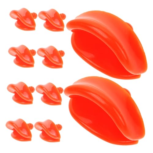 ERINGOGO 10 Stück Teiliges DIY Entenschnabel aus Kunststoff Puppenmund Zubehör für Enten Kuscheltiere Sichere Bastelmund Ersatzteile für Reparatur und Individuelle Tierhandwerk Dekoration ERINGOGO 10 Stück Teiliges DIY Entenschnabel aus Kunststoff Puppenmund Zubehör für Enten Kuscheltiere Sichere Bastelmund Ersatzteile für Reparatur und Individuelle Tierhandwerk Dekoration von ERINGOGO