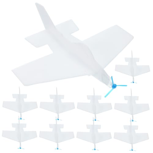 ERINGOGO 10 Stück Teiliges DIY Flugzeug aus Interaktives Gleitflugzeug für Fördert Kreativität Feinmotorik und Eltern Junge Mädchen Bindung für Kindergeburtstag und Outdoor Spiel ERINGOGO 10 Stück Teiliges DIY Flugzeug aus Interaktives Gleitflugzeug für Fördert Kreativität Feinmotorik und Eltern Junge Mädchen Bindung für Kindergeburtstag und Outdoor Spiel von ERINGOGO