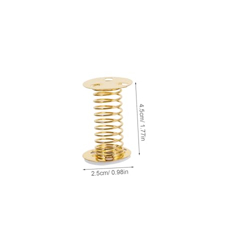 ERINGOGO 10 Stück Teiliges DIY Spiralfedern Federn Basis Selbstklebend Goldene Federbasis für Puppenköpfe Basteln Wackelkopf Bewegung Vielseitige Deko für Armaturenbrett ERINGOGO 10 Stück Teiliges DIY Spiralfedern Federn Basis Selbstklebend Goldene Federbasis für Puppenköpfe Basteln Wackelkopf Bewegung Vielseitige Deko für Armaturenbrett von ERINGOGO