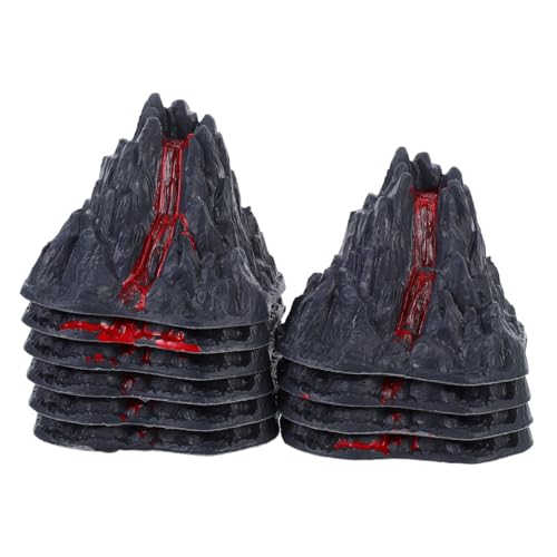ERINGOGO 10 Stück Teiliges Fake Modell Simulierte Lava spielzeuge Kunststoff Landschaftsdekoration Langlebig und Farbecht als Heim Schreibtischornament Geschenk für Sammler ERINGOGO 10 Stück Teiliges Fake Modell Simulierte Lava spielzeuge Kunststoff Landschaftsdekoration Langlebig und Farbecht als Heim Schreibtischornament Geschenk für Sammler von ERINGOGO