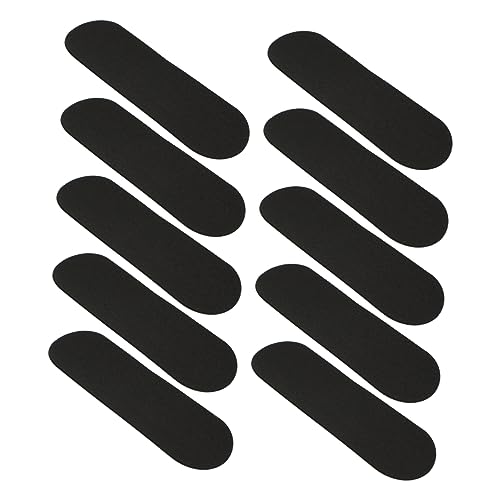 ERINGOGO 10 Stück Teiliges Finger Skateboard Grip Tape aus Hochwertigem Schwamm rutschfest Selbstklebend Stoßdämpfend Einfach zu Schneiden und Anzubringen Geeignet für Mini Fingerboards von ERINGOGO