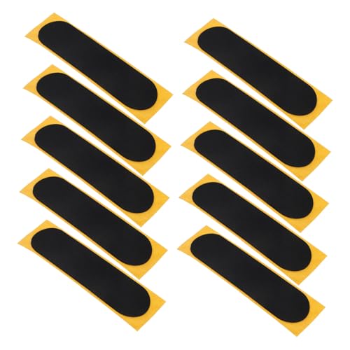 ERINGOGO 10 Stück Teiliges Fingerboard Grip Tape rutschfeste Selbstklebende Schaumstoffauflagen Flexibel Zuschneidbar Kompatibel mit Meisten Finger Skateboards für Sicheren Halt und Präzise von ERINGOGO