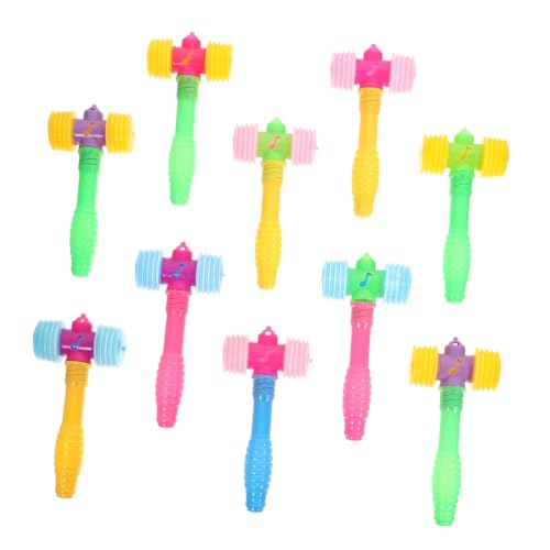ERINGOGO 10 Stück Teiliges Hammer Bunte Kleine Schlagspielzeuge aus Sicherem Kunststoff Quietschende Klopf hämmer für Interaktives und Eltern Junge Mädchen spaß Leicht und Handlich für Ab ERINGOGO 10 Stück Teiliges Hammer Bunte Kleine Schlagspielzeuge aus Sicherem Kunststoff Quietschende Klopf hämmer für Interaktives und Eltern Junge Mädchen spaß Leicht und Handlich für Ab von ERINGOGO