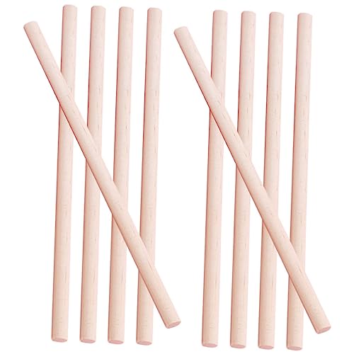 ERINGOGO 10 Stück Teiliges Holz Rhythmusstäbe für Sichere Runde Kanten Glatte Oberfläche Vielseitig für Musikunterricht und Geburtstagsgeschenke Fördert Kreativität und Musikalische ERINGOGO 10 Stück Teiliges Holz Rhythmusstäbe für Sichere Runde Kanten Glatte Oberfläche Vielseitig für Musikunterricht und Geburtstagsgeschenke Fördert Kreativität und Musikalische von ERINGOGO