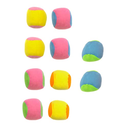 ERINGOGO 10 Stück Teiliges Klettball Wurfspielzeug für Leicht Sicher mit Glatter Oberfläche für Indoor und Outdoor Aktivitäten Wie Partys Strand und Familienzeit Fördert Zufällige Farbe ERINGOGO 10 Stück Teiliges Klettball Wurfspielzeug für Leicht Sicher mit Glatter Oberfläche für Indoor und Outdoor Aktivitäten Wie Partys Strand und Familienzeit Fördert Zufällige Farbe von ERINGOGO