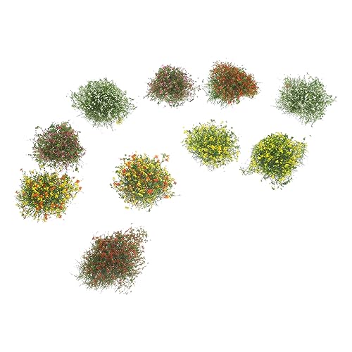 ERINGOGO 10 Stück Teiliges Künstliche Mini Blumen Cluster Farbenfrohe Simulation Langlebiges Kunststoffmaterial Realistische Mikro Landschaftsdekoration für DIY Sandtisch Modellbau ERINGOGO 10 Stück Teiliges Künstliche Mini Blumen Cluster Farbenfrohe Simulation Langlebiges Kunststoffmaterial Realistische Mikro Landschaftsdekoration für DIY Sandtisch Modellbau von ERINGOGO