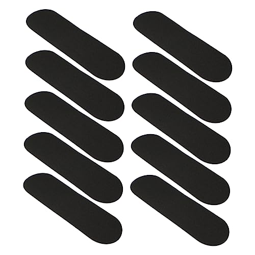ERINGOGO 10 Stück Teiliges Mini Finger Skateboard Rutsch Sticker aus Schwamm Stoßdämpfend Langlebig und Einfach Zuschneidbar für Verbesserten Grip bei Fingerboards von ERINGOGO