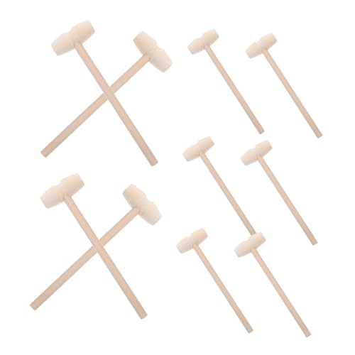 ERINGOGO 10 Stück Teiliges Mini Holzhammer Spielzeugset Robust und Sicher mit Abgerundeten Kanten Handliches Design Hand und Handgelenksentwicklung für Hämmern und Bauen ERINGOGO 10 Stück Teiliges Mini Holzhammer Spielzeugset Robust und Sicher mit Abgerundeten Kanten Handliches Design Hand und Handgelenksentwicklung für Hämmern und Bauen von ERINGOGO