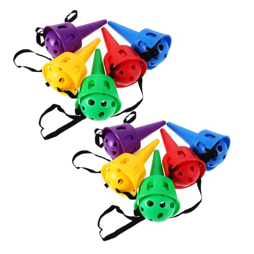 ERINGOGO 10 Stück Teiliges Outdoor Scoop Ball Spielset für Motorische Koordination und Reaktionsfähigkeit Tragbar für Familienpartys Parks Strand und Garten Farbenfrohes Training für ERINGOGO 10 Stück Teiliges Outdoor Scoop Ball Spielset für Motorische Koordination und Reaktionsfähigkeit Tragbar für Familienpartys Parks Strand und Garten Farbenfrohes Training für von ERINGOGO